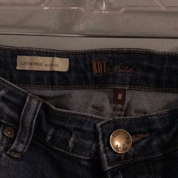 Kut from the Kloth blue jeans, straight leg, 8 - Picture 2 of 5